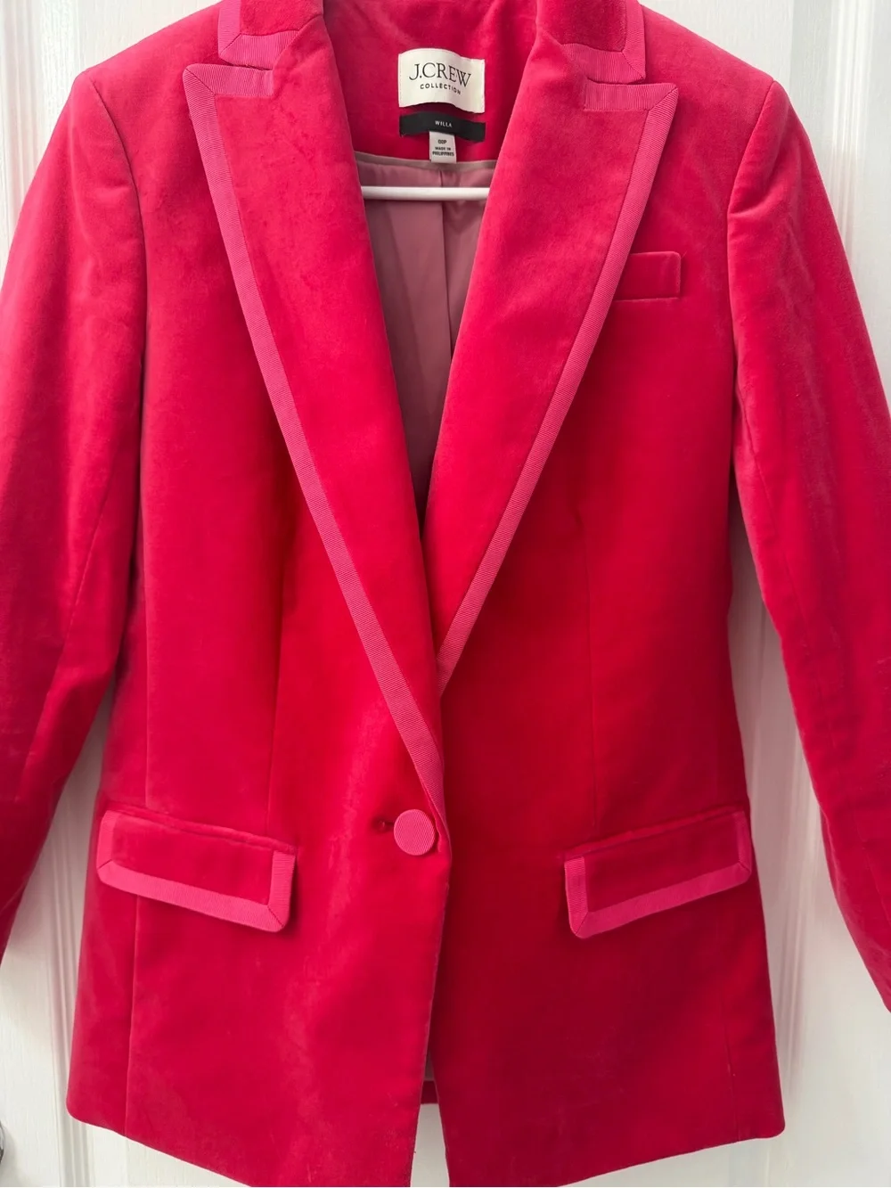 J. Crew vibrant pink